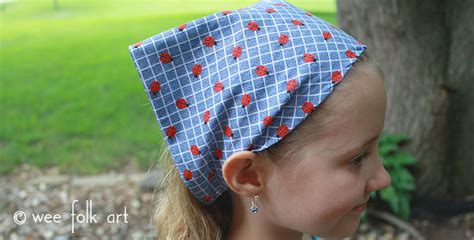 Stretchy Bandana Headband – Wee Folk Art