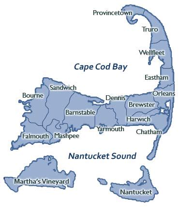 Map Of Cape Cod And The Islands – The World Map