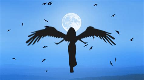 Angel Silhouette 4k Wallpaper,HD Artist Wallpapers,4k Wallpapers,Images ...