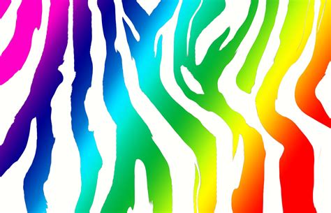 Rainbow Zebra Print - ClipArt Best