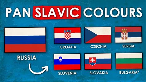 Why Do All SLAVIC Countries Have Similar Flags?