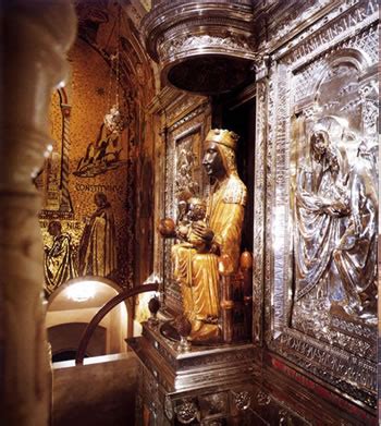 Black Madonna at Montserrat, Spain: The Image of the the Virgin Mary at ...