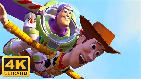 Toy Story Woody And Buzz Flying