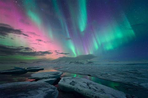 Aurora northern lights, iceland HD wallpaper | Wallpaper Flare