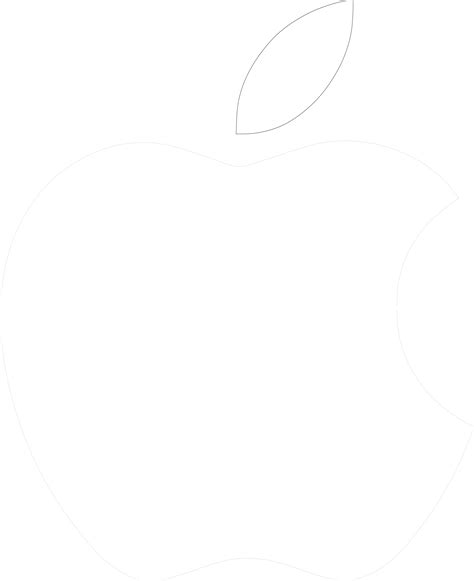 Apple Logo 2014 Png - Apple Logo In White - Free Transparent PNG ...