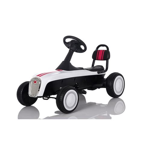 Pedal Car For Kid's LB-6500-White - Toys 4 You