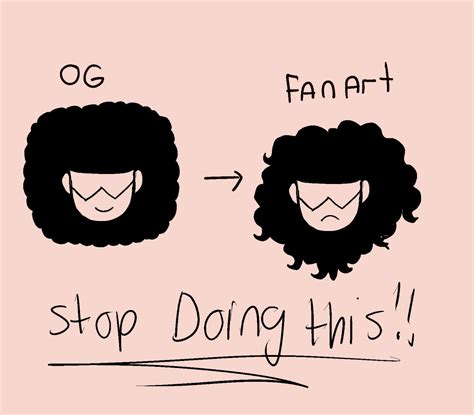 How to draw Afro textured 4c hair - an...