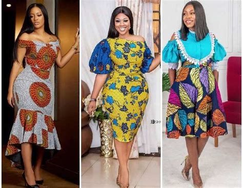 30+ Latest Ankara Midi Gown Styles for Ladies 2023-2024