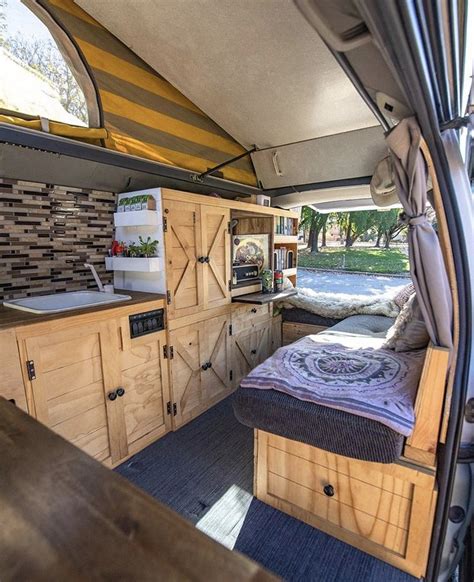 30 Best Custom Vans Ideas and Conversions in 2021 | Custom van interior, Van conversion layout ...