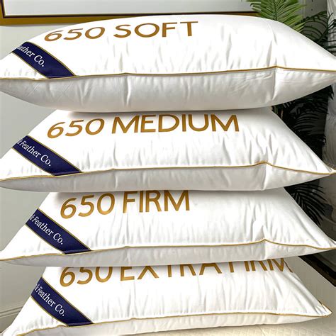 Quality Rest® 650 Fill Power Goose Down Pillows – Down & Feather Co.