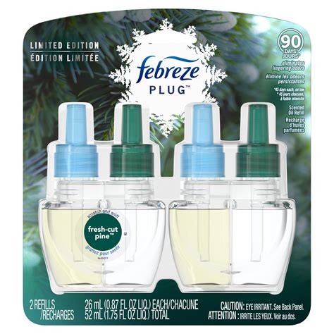 Febreze Plug Air Freshener Scented Oil Refill, Fresh-Cut Pine, 2 count – BrickSeek