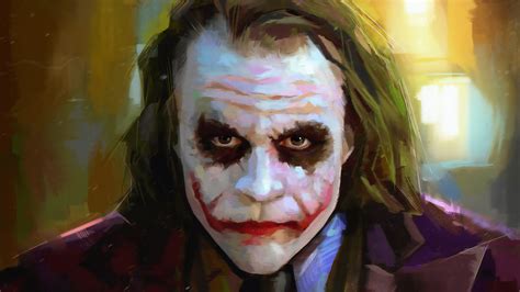 Heath Ledger As Joker 4k Wallpaper,HD Superheroes Wallpapers,4k ...