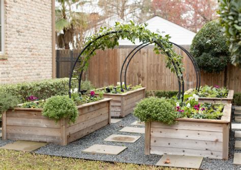 Raised-Bed Kitchen Garden Design: Four-Garden Classic • Gardenary