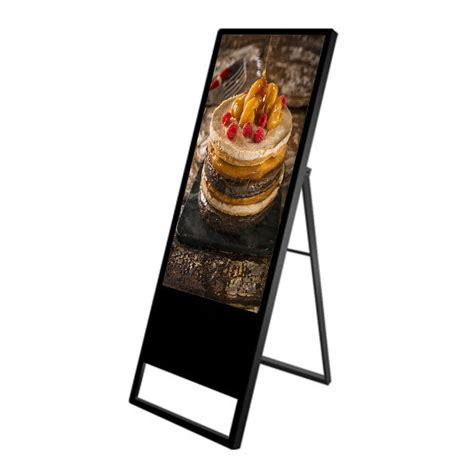 32 Inch Portable Digital Signage / Android Tft Indoor Digital Signage Displays