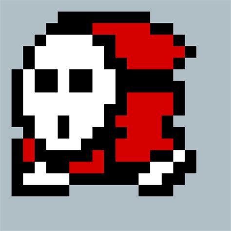 Mario Shy Guy Chart Pixel Art Pixel Art Personnage Dessin Pixel | The Best Porn Website