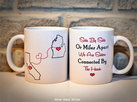 Best Friend Coffee Mugs Personalized / Best Friends Personalized Long Distance Coffee Mug - Gift ...