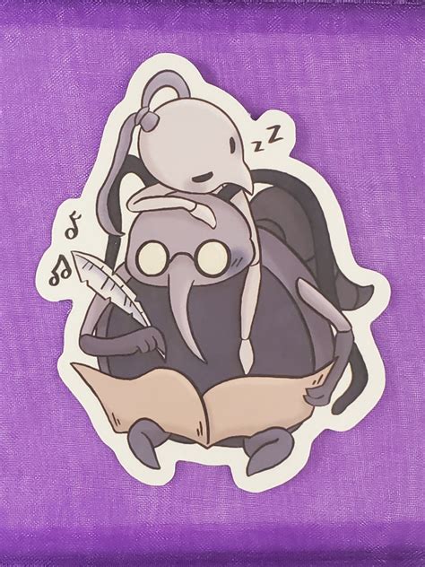 Hollow Knight Cornifer and Iselda Sticker - Etsy