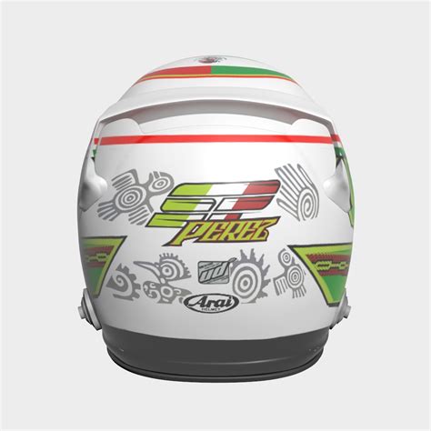 sergio perez 2013 helmet 3d max