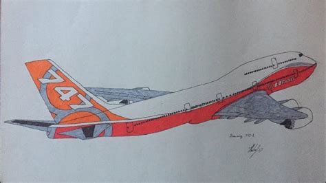 Boeing 747 Drawing