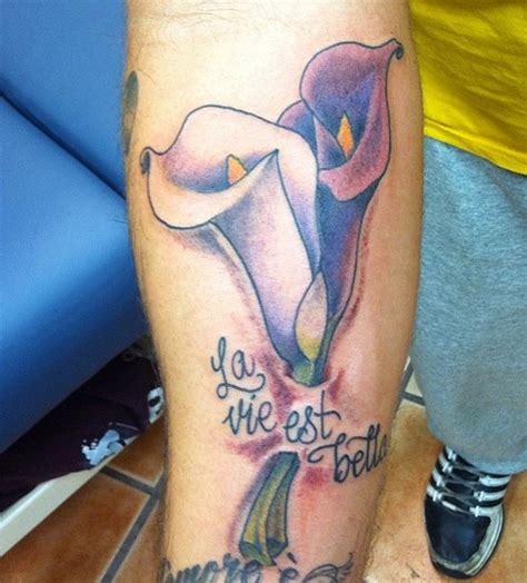 Calla Lilies Tattoos | Tattoo Designs, Tattoo Pictures | Page 2