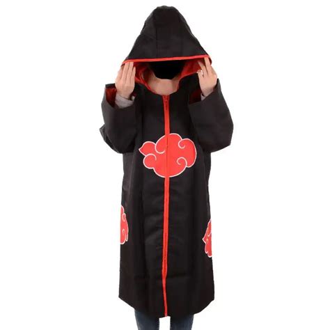 Naruto Anime Cosplay Akatsuki Cloak | Jackets MOB