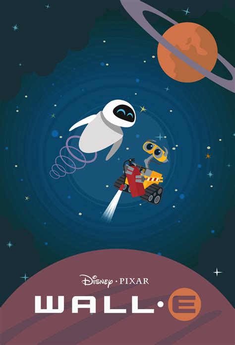 NEW POSTER: Pixar's WALL-E — Laz Marquez