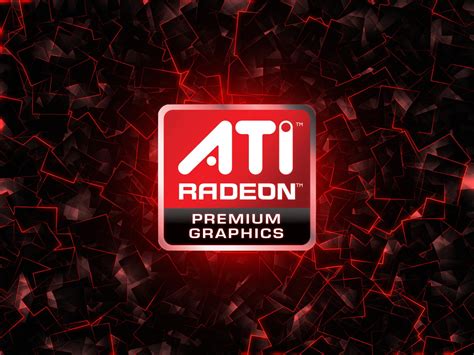 ATI Radeon logo, AMD, Ati HD wallpaper | Wallpaper Flare