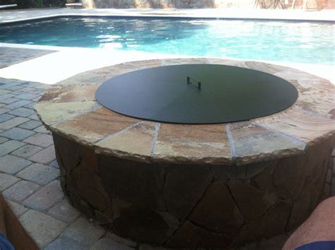 PiTTopper® Round Fire Pit Covers | Round fire pit cover, Fire pit backyard, Diy fire pit