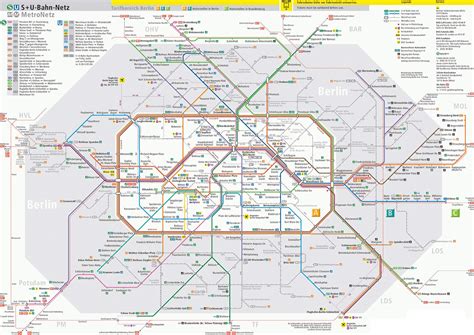 U-Bahn Berlin - Deutschland größtes U-Bahnnetz - Infowurm