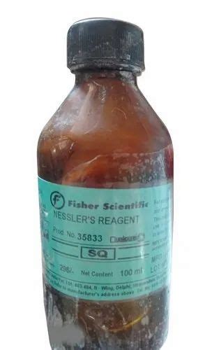 Nessler S Reagent at Rs 260/bottle | Osmanabad | ID: 22919286433