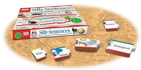 Using Silly Sentences to Build Language Skills + Printable Game Sheet