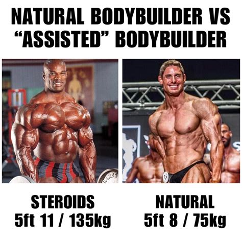 Natural Bodybuilders Vs Steroid Users