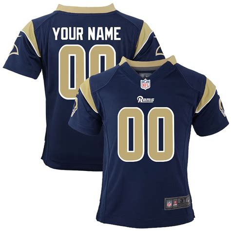 Nike Los Angeles Rams Preschool Customized Team Color Game Jersey