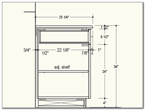 Kitchen Base Cabinet Dimensions: An In-Depth Guide - Kitchen Ideas