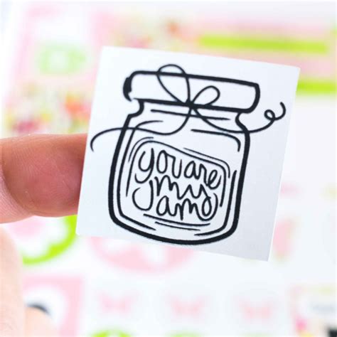 How to Make Stickers with your Cricut +Free Sticker Layout Templates