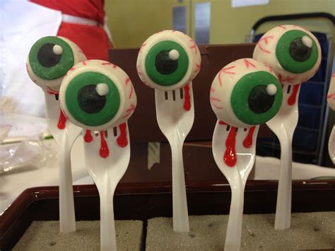 halloween cake pops eyeballs - Unrestricted Forum Image Database