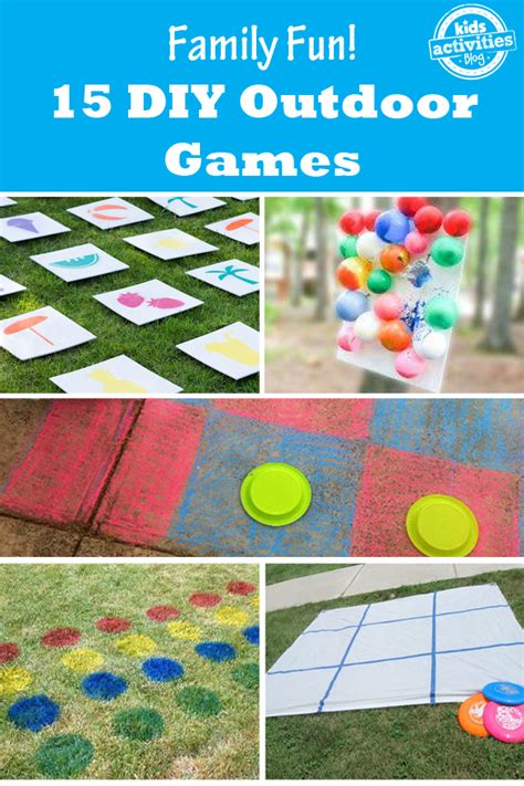 15 Outdoor Games that are Fun for the Whole Family!