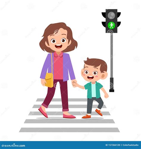 Kid Cross Road Stock Illustrations – 567 Kid Cross Road Stock Illustrations, Vectors & Clipart ...