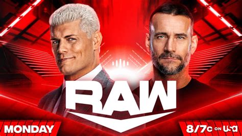 CM Punk & Cody Rhodes Set For Huge WWE Raw Showdown – TJR Wrestling