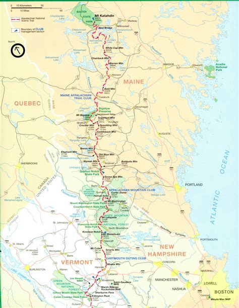 Official Appalachian Trail Maps