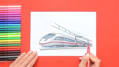 High Speed Train : r/HowToDraw101