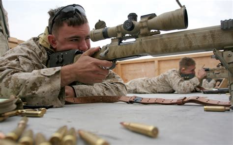 Usmc Sniper Desktop Wallpaper