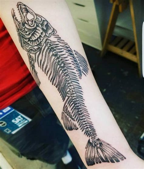 101 Best Fish Skeleton Tattoo Ideas That Will Blow Your Mind!