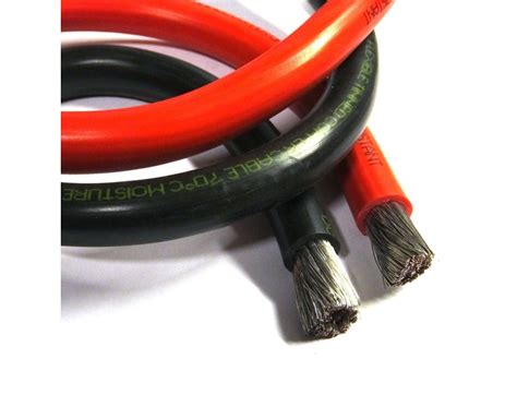 50mm Automotive Marine Tinned Battery Cable 345 Amp - RED - All Lengths | Battery Cables ...