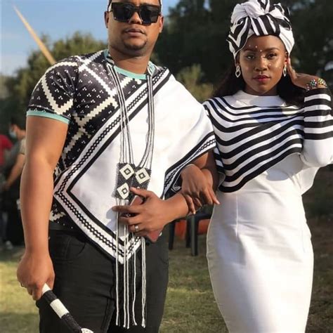 Stunning Xhosa traditional Attire for Couples Fashion