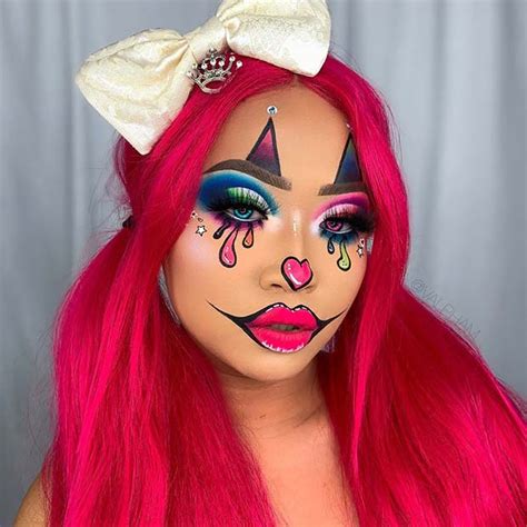 63 Trendy Clown Makeup Ideas for Halloween 2020 - StayGlam