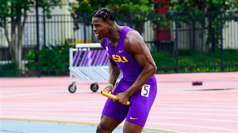 LSU Track & Field on Twitter: "The 4x100 is heatin' up in 𝓑𝓪𝓽𝓸𝓷 Rouge. 🔥 Last week 👇 - 38.36 ...