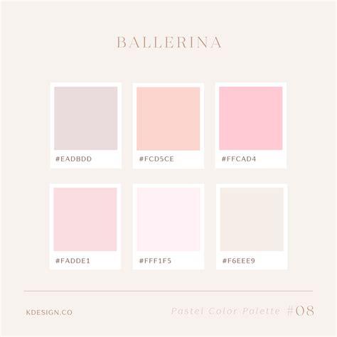 21 Beautiful Pastel Color Palette Examples with Color Codes