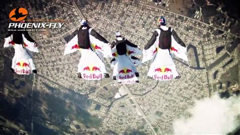 Wingsuit Base Jumping Red Bull