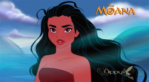 Moana 2d by Nippy13 on DeviantArt